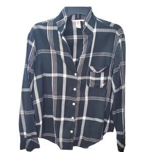 Victoria's Secret Patterned Sleepwear Top Size S